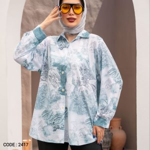 مانتویقه دارپلاس چاپی ژاپنی