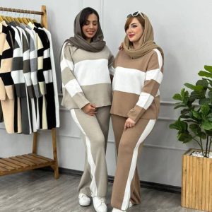 ست بلوز بغل خط ترکیبی