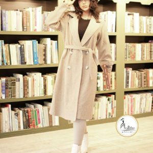 پالتو اوور يقه اگليسي مچ بندي فوتر